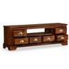 vidaXL TV Cabinet Brown Solid Acacia wood Large TV Cabinet