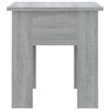 vidaXL Coffee Table Grey Sonoma Engineered wood
