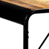 vidaXL Dining Table Brown Solid rough mango wood Large Industrial