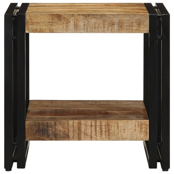 vidaXL Coffee Table Brown 15.75 x 15.75 x 14.96 in Solid Mango Wood