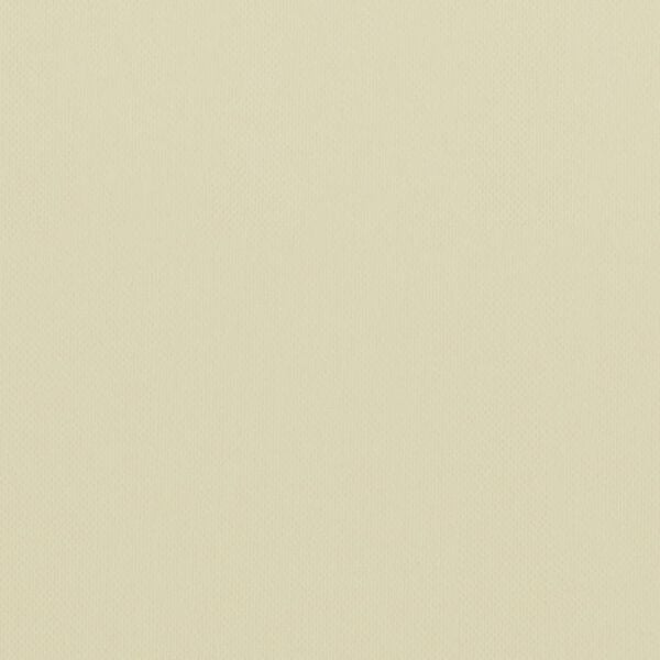 vidaXL Balcony Screen Cream 35.4x196.9" Oxford Fabric