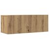 vidaXL 5 Piece TV Cabinet Set Artisan Oak Engineered Wood Wall Mounting