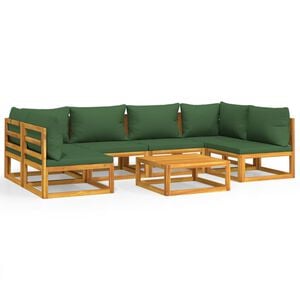 vidaXL Garden Lounge Set Green