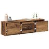 vidaXL TV Units Old Wood 55.12 x 13.39 x 15.75 in Engineered wood