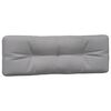 vidaXL Pallet Cushion Grey Polyester 47.2 x 31.5 in
