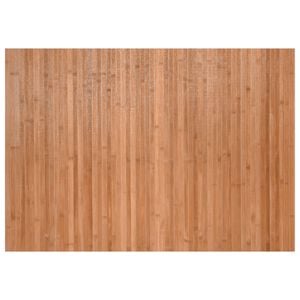 vidaXL Rug Natural Bamboo, Polypropylene 27.6x39.4 in Area Rug