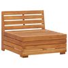 vidaXL Garden Lounge Set Dark Grey Solid Acacia wood Medium Modular