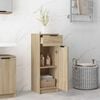 vidaXL Bathroom Cabinet Sonoma oak Engineered wood Medium