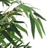 vidaXL Artificial Bamboo Tree Green Bamboo, Textile fiber, Plastic Medium