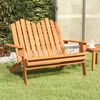 vidaXL Garden Bench Natural wood Solid acacia wood Medium Foldable