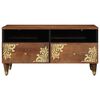 vidaXL Coffee Table with Drawer Honey Brown 31.50 x 21.26 x 15.75 in