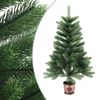 vidaXL Christmas Tree Green Polyethylene (PE) 35.4 in Durable