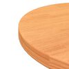 vidaXL Table Top Wax Brown Solid Pine Wood 15.7 in diameter Durable