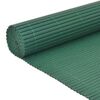 vidaXL Double-Sided Patio Fence 43.3x196.9" Green