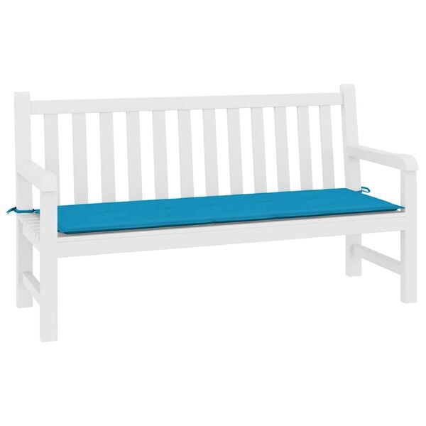 vidaXL Garden Bench Cushion Blue Oxford fabric (100% polyester)