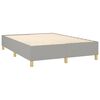 vidaXL Bed Frame Light grey