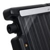 vidaXL Solar Pool Heater Set of 2 Black PE, aluminum Standard