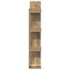 vidaXL Book Cabinet Artisan Oak Engineered Wood Medium Book Cabinet