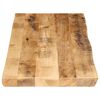 vidaXL Table Top Natural wood Solid mango wood 43.3 x 15.7 in Hardwood