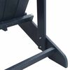 vidaXL Adirondack Chair Navy 74 x 82 x 92cm HDPE