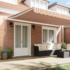 vidaXL Retractable Awning Multicolour 196.85" x 118.11