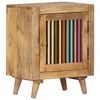 vidaXL Bedside Cabinet Multicolored wood finish