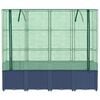 vidaXL Raised Bed Blue grey Polypropylene Large
