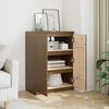 vidaXL Sideboard Honey brown Solid pine wood Medium Sideboard
