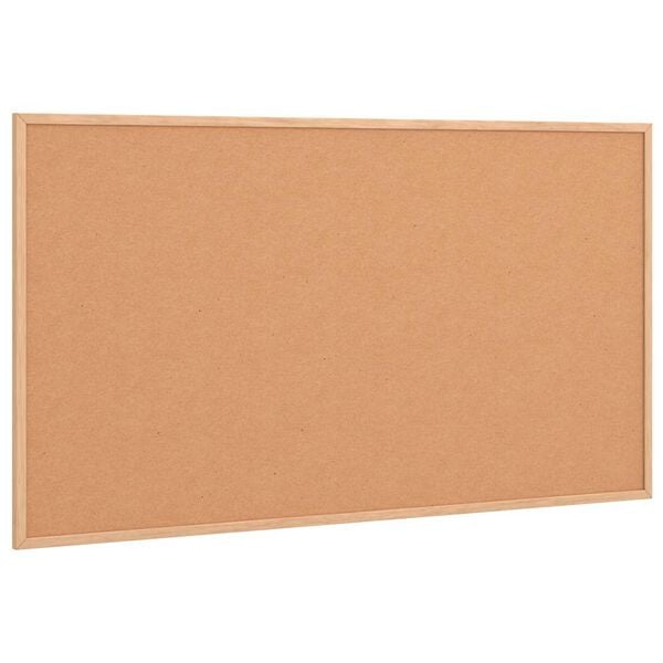 vidaXL Cork Board with Solid Pine Wood Frame 39.4x21.7"