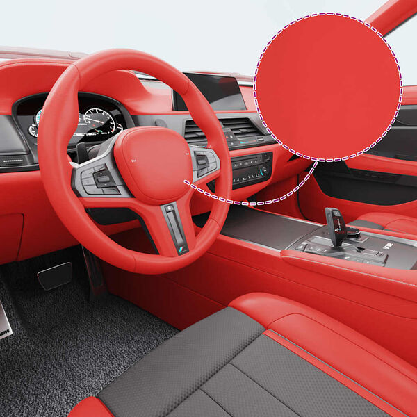 vidaXL Car Film Matt Red 39.4x59.1"