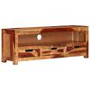 vidaXL TV Cabinet Honey touch Solid acacia wood Medium TV Cabinet