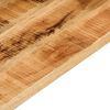 vidaXL Table Top 19.7"x11.8"x1" Rectangular Solid Wood Rough Mango