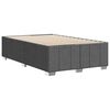 vidaXL Bed Frame Dark Grey
