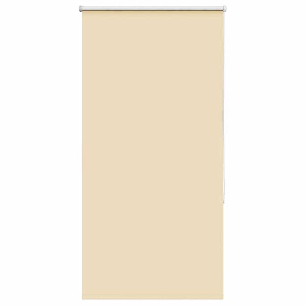 vidaXL Roller Blind Beige 100% Polyester, Aluminum 29.5 x 51.2 in