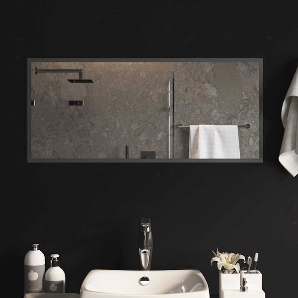 vidaXL LED Bathroom Mirror 35.4"x15.7"