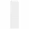 vidaXL Shoe Rack White Engineered wood Slim Shoe Rack Rectangular