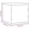 vidaXL Display Box Transparent 11.8x11.8x11.8" Acrylic