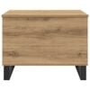 vidaXL Coffee Table Artisan Oak Engineered wood, metal Small Storage