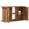 vidaXL Aquarium Stand Old wood Engineered wood Medium Shelving