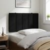 vidaXL Headboard Cushion Black Velvet