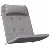 vidaXL 2-Pack Grey Adirondack Chair Cushions Oxford Fabric (100% Polyester)