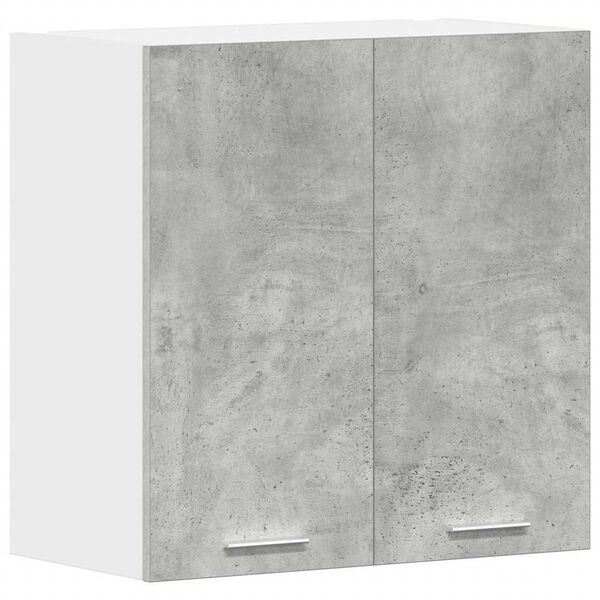 vidaXL Kitchen Wall Cabinet Concrete Grey Engineered Wood