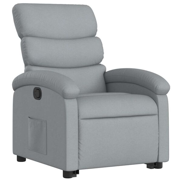 vidaXL Stand Up Recliner Chair Light grey
