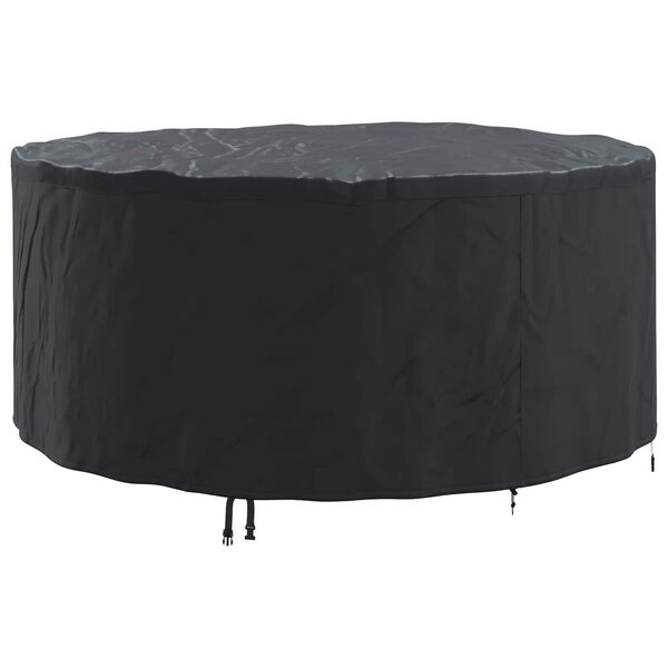 vidaXL Outdoor Furniture Cover Black 200 x 200 x 105 cm 420D fabric