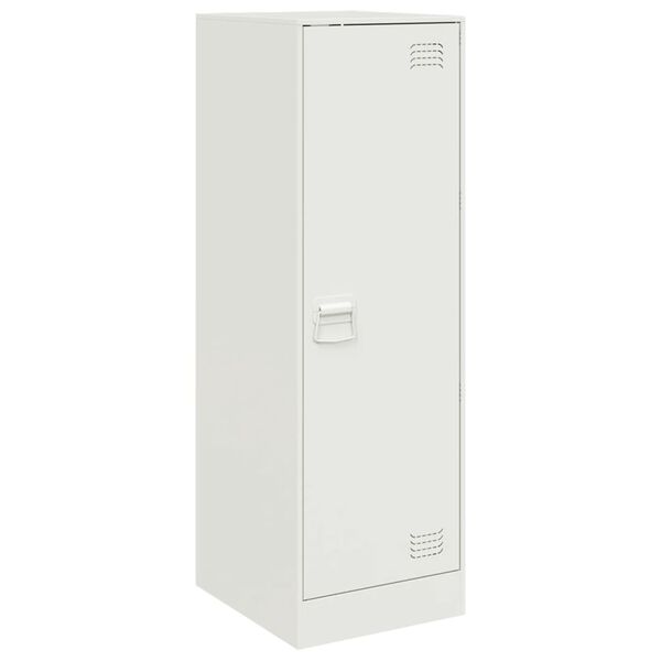 vidaXL Sideboard White Cold-rolled steel Moderate Sideboard