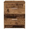 vidaXL Bedside Cabinet Old Wood Engineered wood Medium Bedside Cabinet
