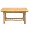 vidaXL Coffee Table Natural Bamboo Bamboo Medium Coffee Table
