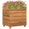 vidaXL Raised Bed Varies with each piece Recycled teak wood, steel