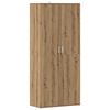 vidaXL Shoe Cabinet Artisan Oak Engineered Wood 70.1 in tall