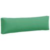 vidaXL Pallet Cushion Set of 2 Green Polyester Large UV-resistant